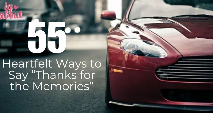 55+ Heartfelt Ways to Say “Thanks for the Memories”