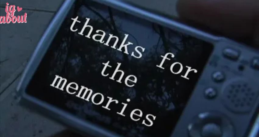 Thank You for All Memories Quotes