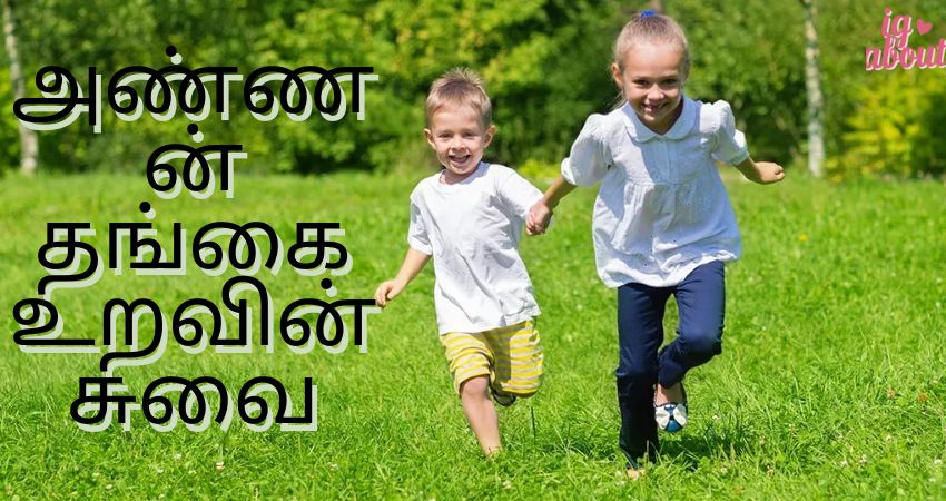 அண்ணன் தங்கை உறவின் சுவை