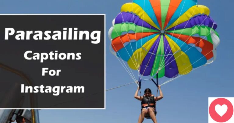 100+ Parasailing Captions For Instagram & Quotes in 2025