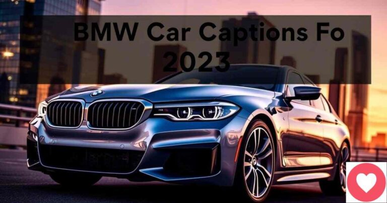 BMW Car Captions For Instagram and Quotes 2025