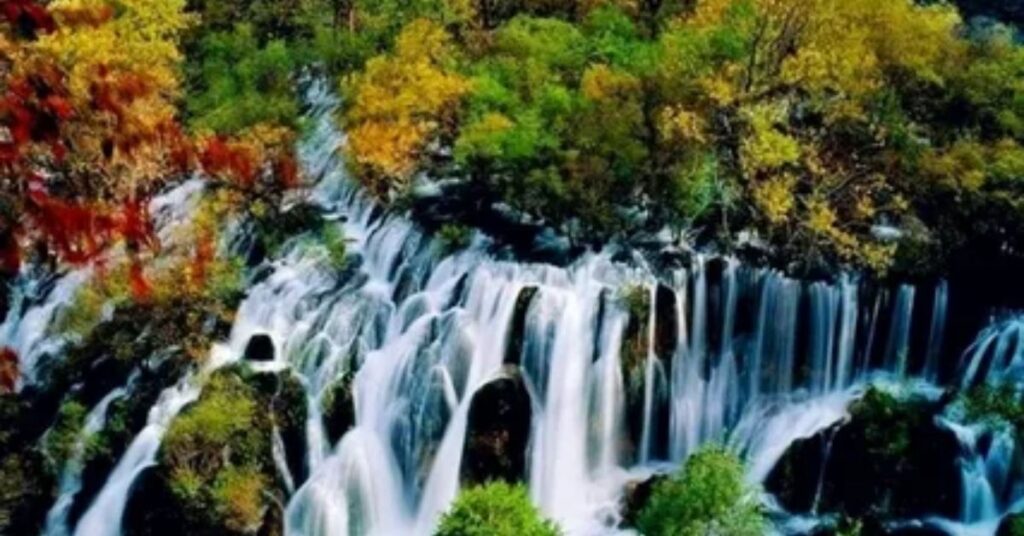 jiuzhai valley national park china